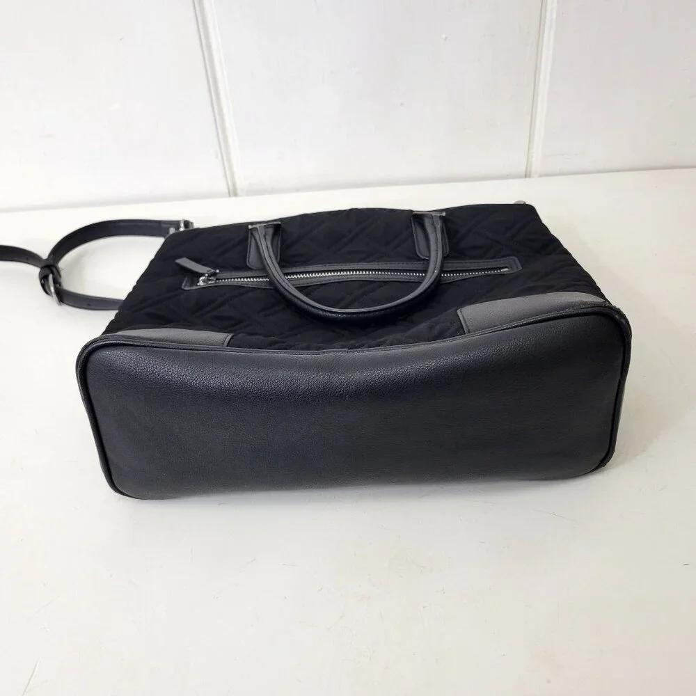 Vera Bradley Black Quilted Purse - Picture 5 of 7